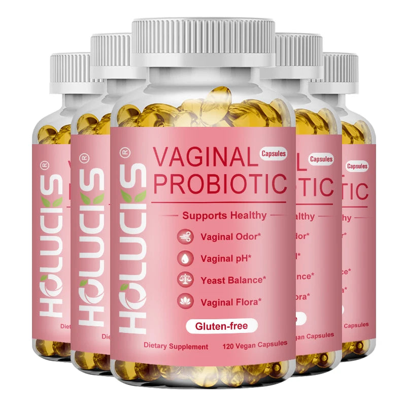 Vaginal Probiotics for Women - with Prebiotics, pH Balance, Odor Control, Yeast Balance, Vaginal Flora & Feminine Health