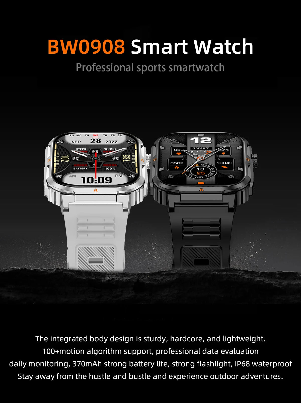 LIGE New Smart Watch For Men Women 2.01" HD Display Health Monitor Sport Fitness Watches AI Voice Bluetooth Call Smartwatch Men