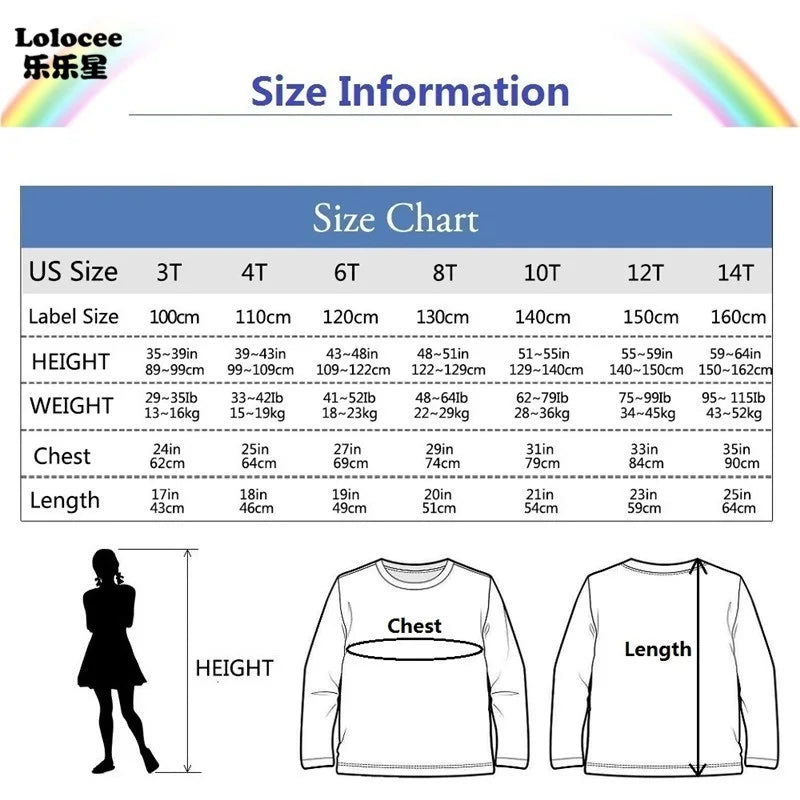 Girl Strawberry Graphic T-Shirts Autumn Spring Little Girl's Long Sleeve T-Shirts Young Child Tees Little Toddlers Cute Tee Tops