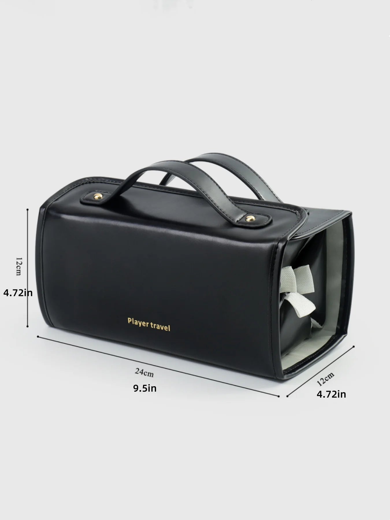 Detachable and Foldable Makeup Bag with Large Capacity for Skincare/Cosmetics, Easy to Organize and Classify, No Need to Search, Convenient to Access, Dual Handles for Travel, Portable Four-In-One Makeup Bag
