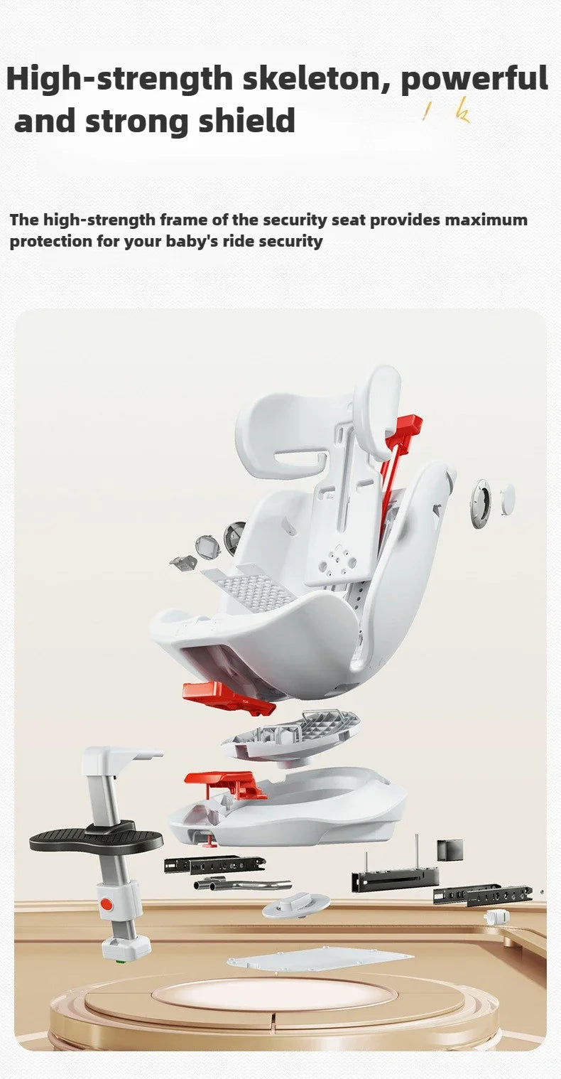 EU STOCK Baby child safety seat infant 0-4 years old baby car seat  baby car seat newborn can sit or lie down ECE standard