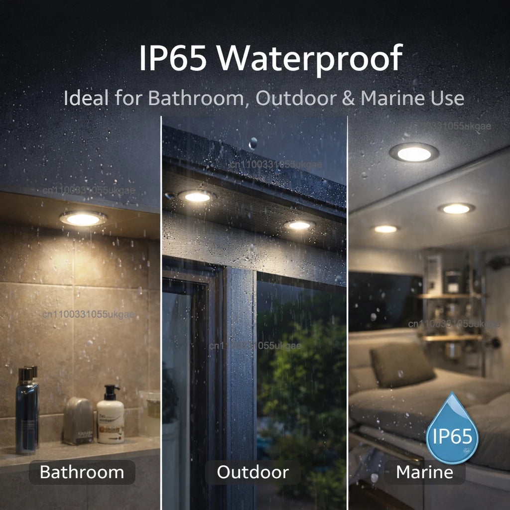 Ultra 14mm Thin LED Lights Mini LED Ceiling Spot Lighting 3W 5W 12V 24V Kitchen Bathroom Mirror Home Décor Lamps Dimming