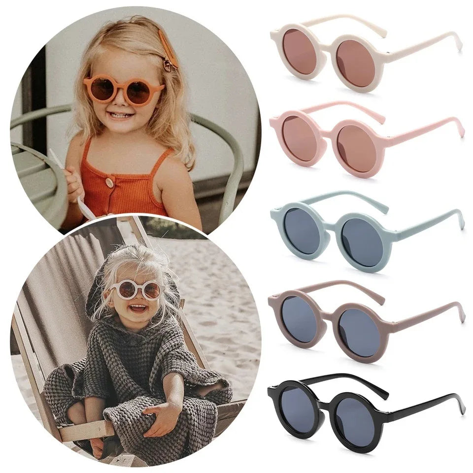 Baby Sunglasses Toddler Accessories Beach Children Eyewear Photography Props Kids Sun Glasses for Girls Boys Beach Travel