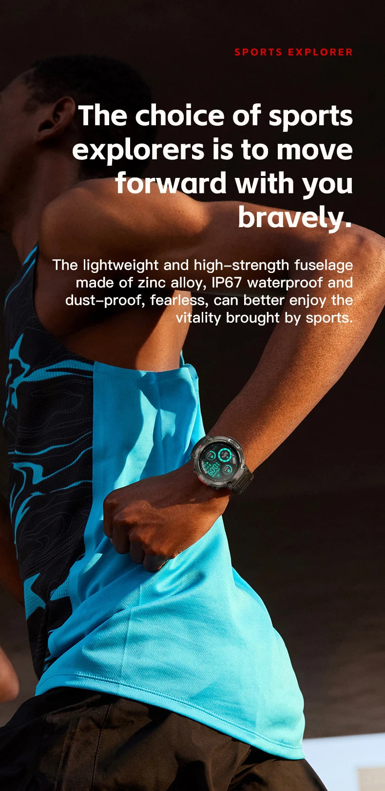 LIGE New Men SmartWatch Military With LED Flashlight Sport Tracker Waterproof Bluetooth Call For Huawei Xiaomi Smart Watch Men