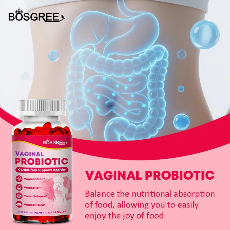 Probiotics for Women - Promotes Vaginal,Intestinal,Immune and Overall Women's Health,PH Balance,Odor Control,Support Gut Health