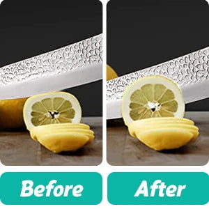 Four in One Kitchen Sharpener Restores Serrated Blade Knives and Scissors, Diamond Tungsten Steel Ceramics