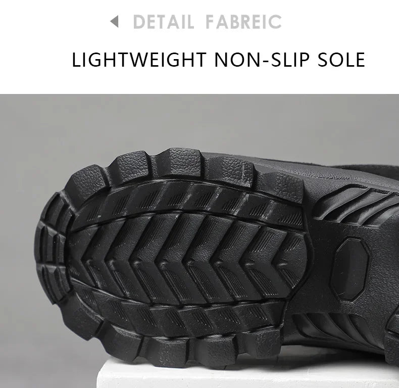 Men Winter Snow Boots with Fur Outdoor Sneakers Men Shoes 2023 New Male Warm Footwear Ankle Boots for Men Botines Botas Hombre