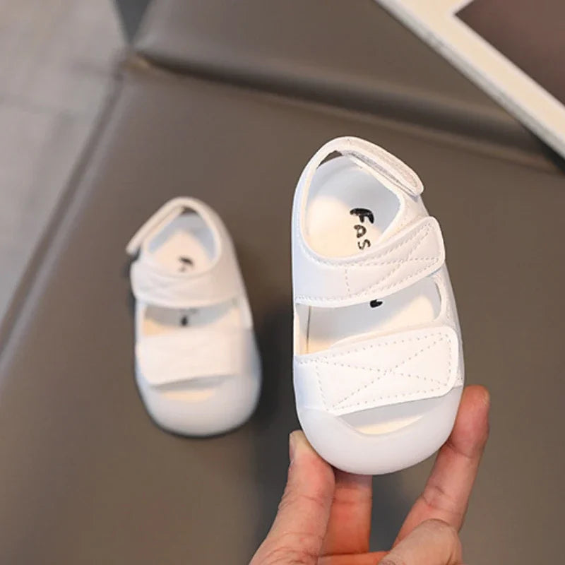 Sandalias para niños, zapatos de playa de suela suave transpirables de verano, zapatos informales para niños y niñas, zapatos informales para exteriores