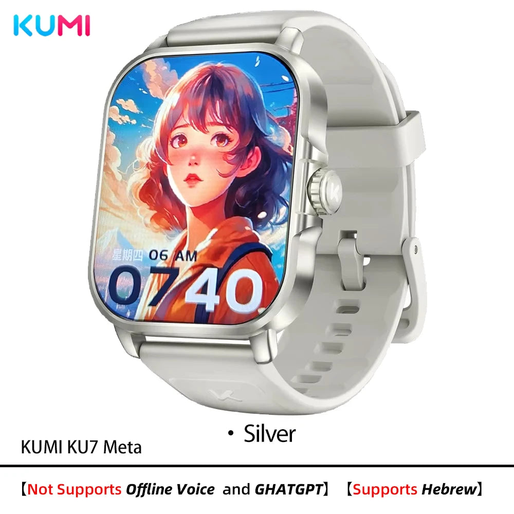 Original KUMI KU7 Meta & Plus Smart Watch