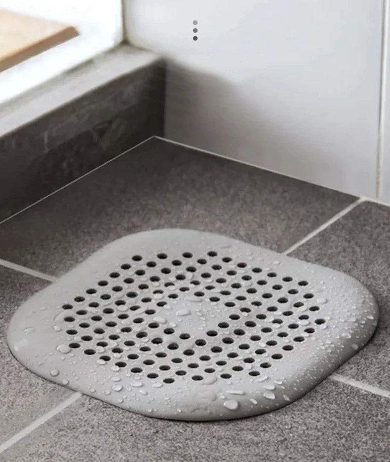 Sink Strainer Shower Drain Plug Hair Catcher Bathtub Shower Kitchen Sink Sewer Hair Filter Screen Silicone Bathroom Accessories