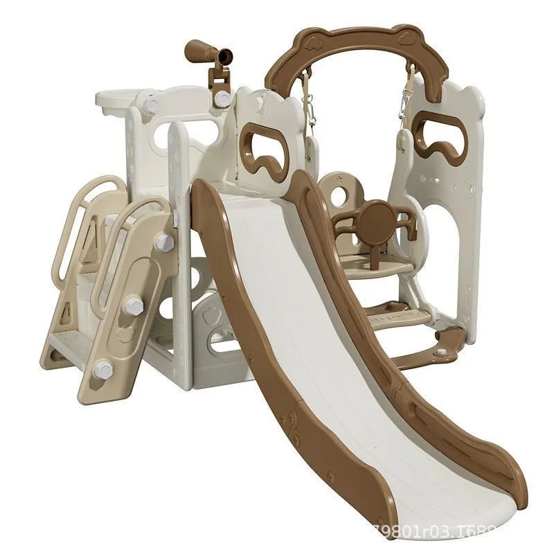 Indoor Household Children Aged 1-10 Years Old Multifunctional Swing Slide Climbing Frame Indoor