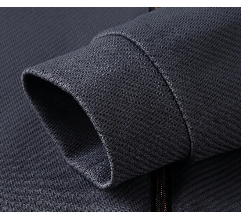 (jackets + trousers) 2024 spring fashion men jackets Man coats long sleeve men's casual jackets men A set of clothes size M-5XL