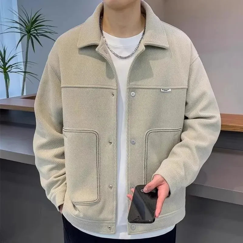 Jacket for Men High Quality Man Coat Stylish Spring Autumn Original Brands Cheap Sale Clothing Fashion 2025 Fast Delvery Joker