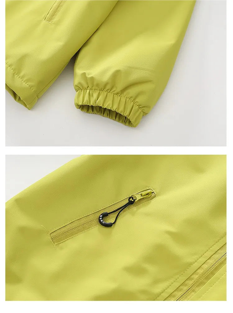 Autumn Winter Teen Boys Jacket Thick Fleece Windproof Warm Hooded Sports Coat For 4-14 Years Kids Clothes Children Outerwear Top