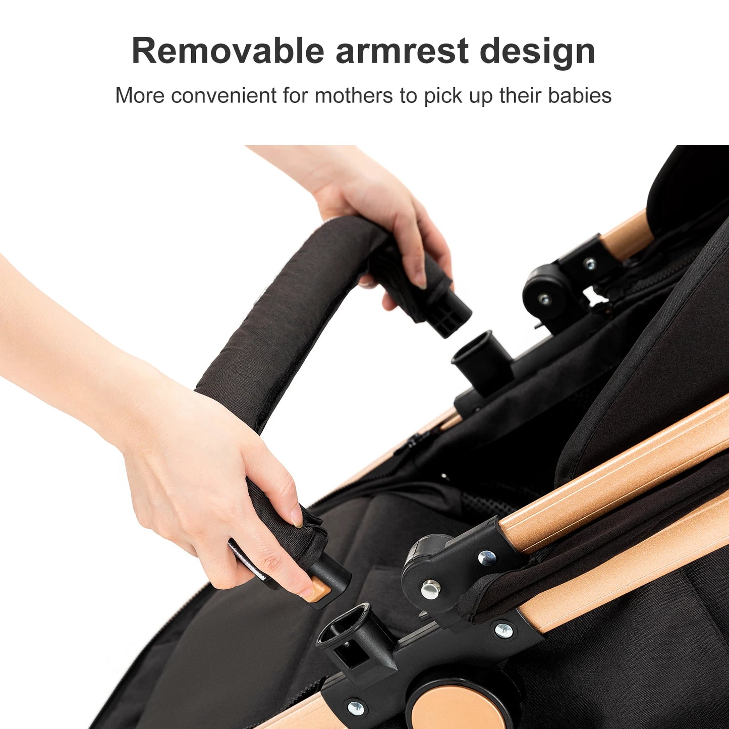 poussette bebe 3 en 1 Baby stroller baby newborn items Baby stroller for newborns Light str oller  for newborn baby Free Shippin