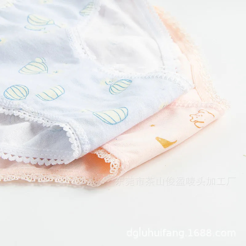 Character mix Infantil Girls Panties 12pc/bag Baby 100%Cotton Children Underwear Kids Girl Briefs 0-12year pants students