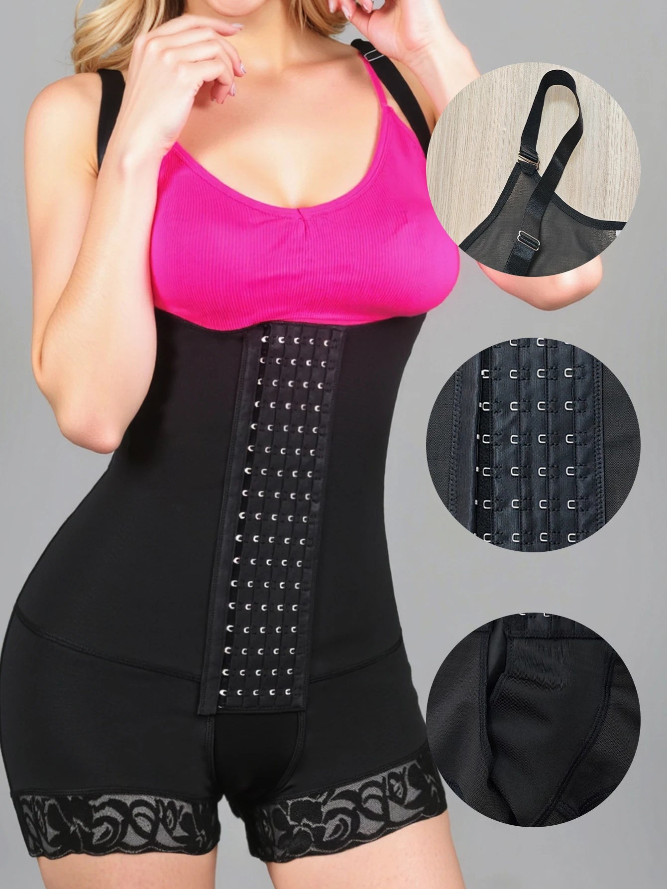 Women Compression Body Shaper Butt Lifter Fajas Colombianas Slimming Corset For  Post Surgery Slimming