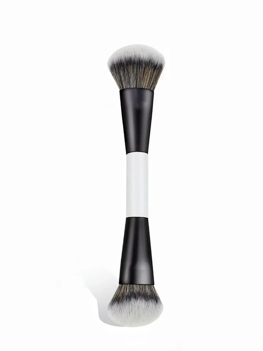 1pcs Double Head Makeup Brushes Flat Angled Foundation Concealer Contour for Blending Loose Powder Liquid Cream Cosmetic Tools