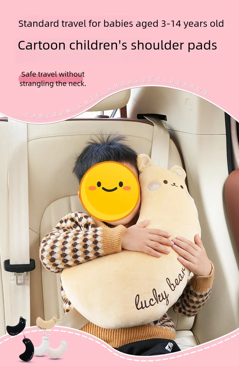 Universal Baby Car Seat Belt Pillow And Sleep Positioner Protector Adjustable Shoulder Pad for Infant Car Safety Seat