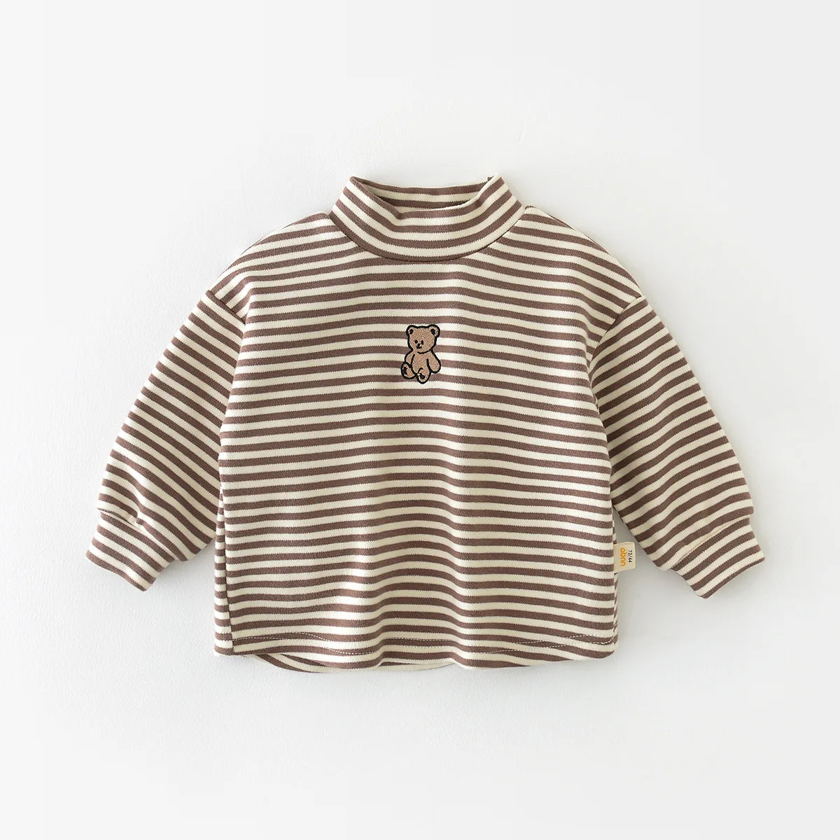 Spring Autumn Children Long Sleeve Casual T Shirts Stripe Baby Boys Girls Loose Pullover Newborn Undershirts Toddler Tops