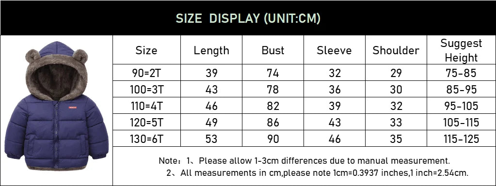 Cashmere Children Coat 2023 Autumn Winter Thicken Jacket Boys Girls Solid Color Hooded Jackets Kids Parka Outerwear 2-6 Years