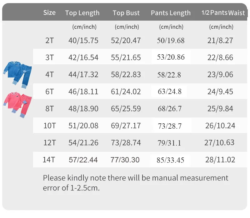 Children's Pajamas Family Matching Blue and Pink Set Girls Dress baby Boy and Girls Romper Autumn Winter Clothes Stripes Trims