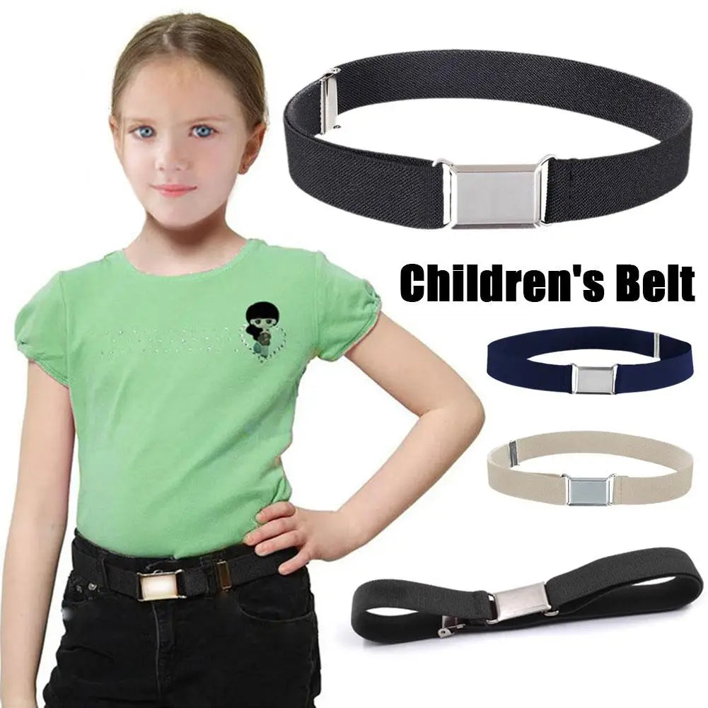 Kids Toddler Belts for Boys Girls Adjustable Stretch Elastic Belt with for Kids length 75-35CM/29.52-13.77inch S4Y1