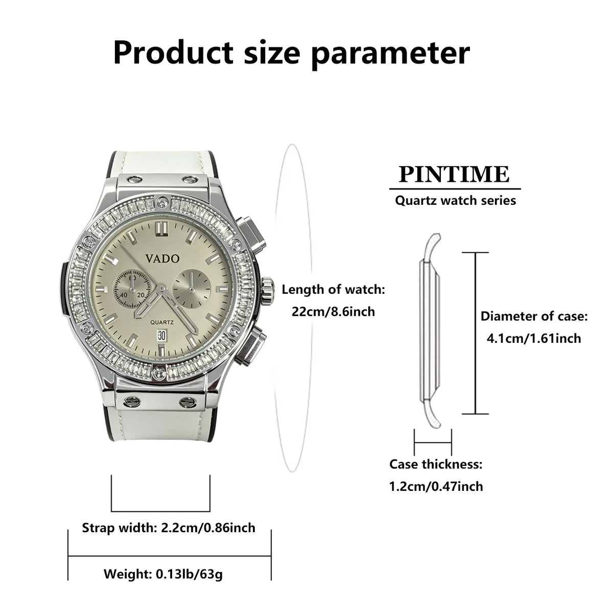 New Model of Ladies' Watch - Luxurious and Exclusive, Featuring Minimalist Style and Simple Elegance. This Trendy and Versatile