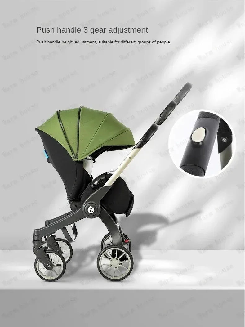 2025 NEW baby stroller 4in1 trolley car seat Multifunctional baby carriage luxury Foldable and portable strollers