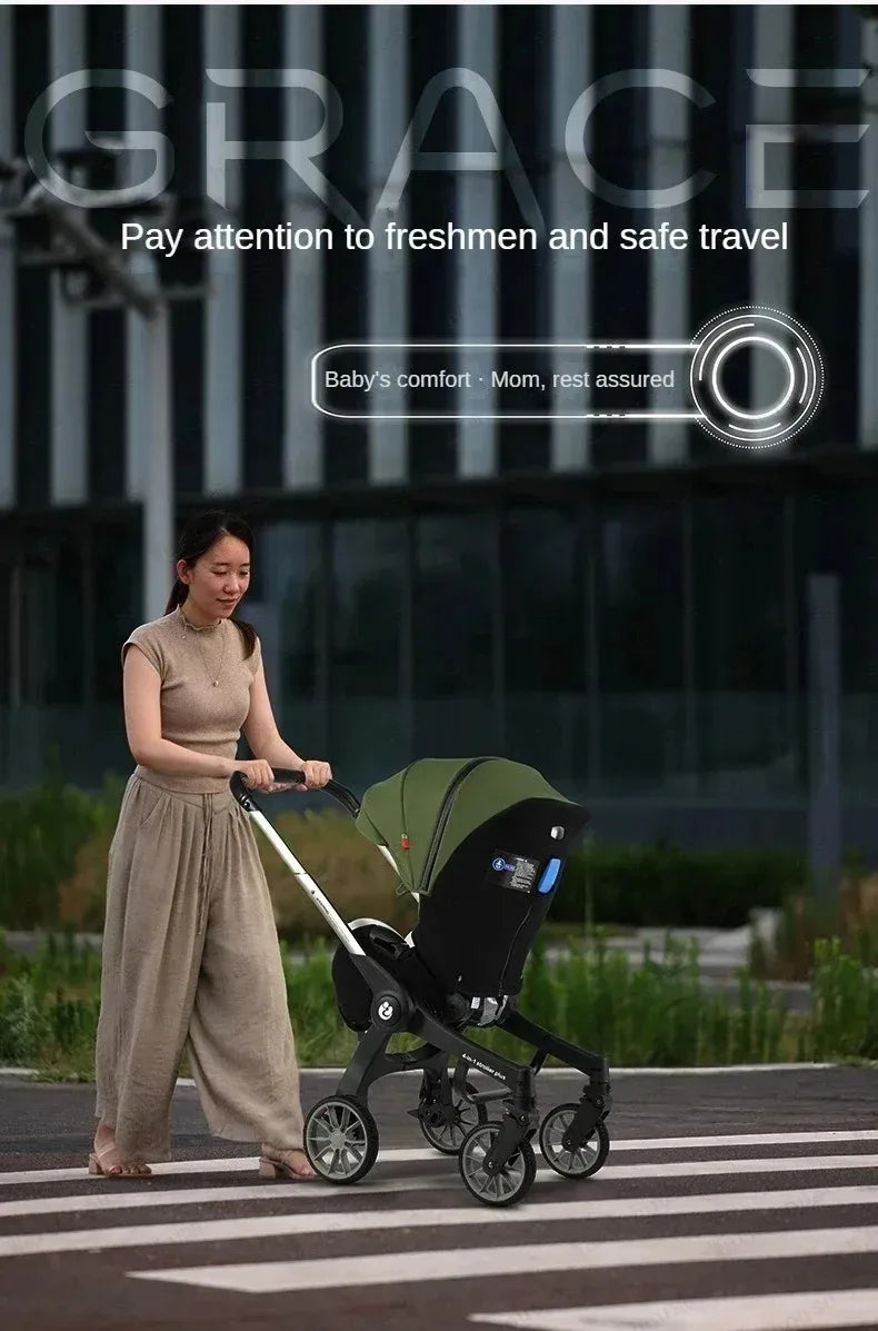 2025 NEW baby stroller 4in1 trolley car seat Multifunctional baby carriage luxury Foldable and portable strollers