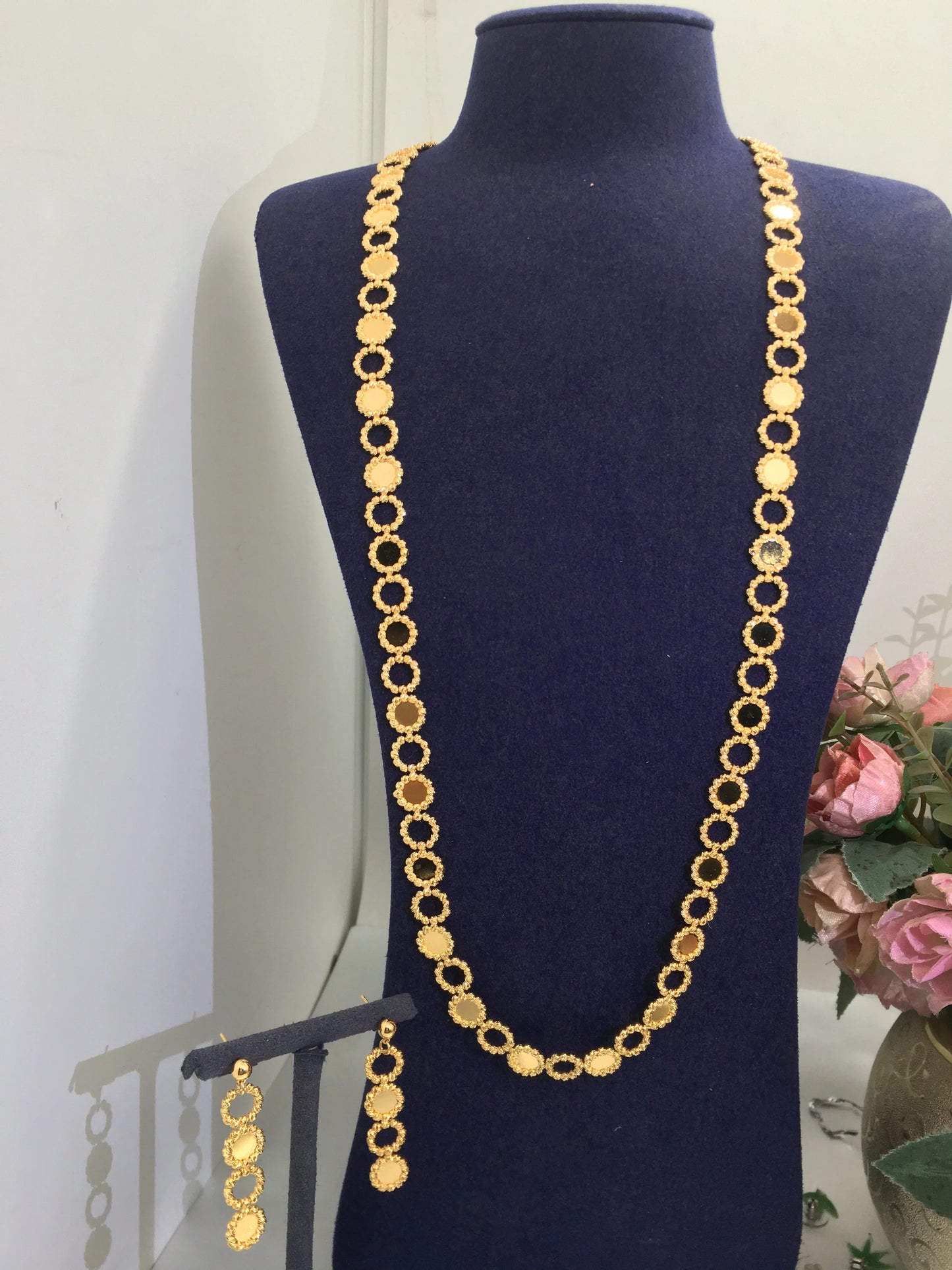 Jankelly  Trendy Fashion4PCS Luxury Waterdrop Indian Jewelry Sets For Women Wedding Party Indian Dubai Bridal jewelry Sets