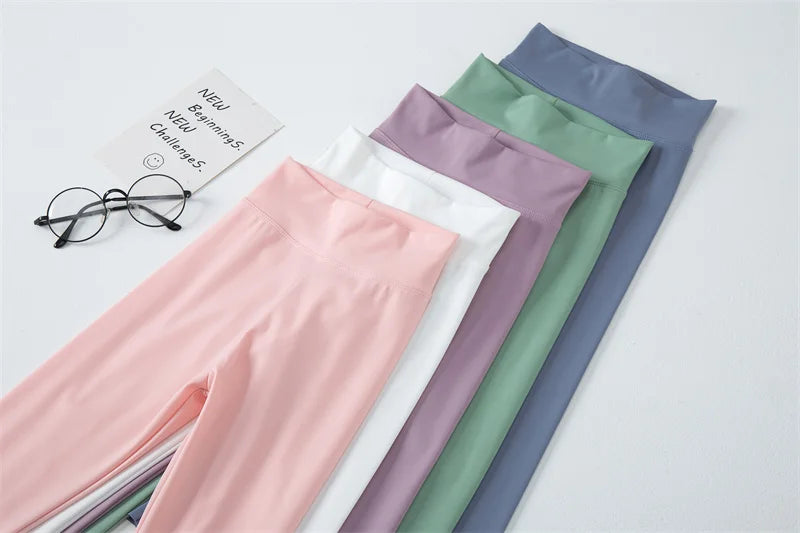 Girls Shark Pants Spring And Autumn Thin Section Baby Wear Casual Cut Sports Pants 4-12 Years Old Children's Elastic Dance Pants