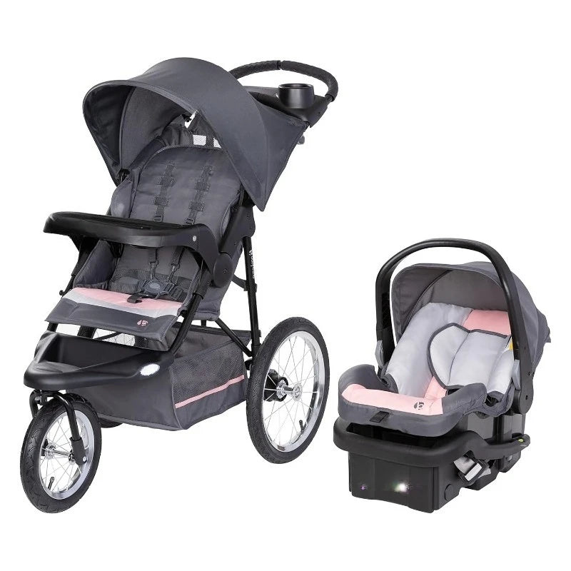 Discount Expedition® Jogger Travel System with EZ Lift™ Infant Car Seat, Dash Pink