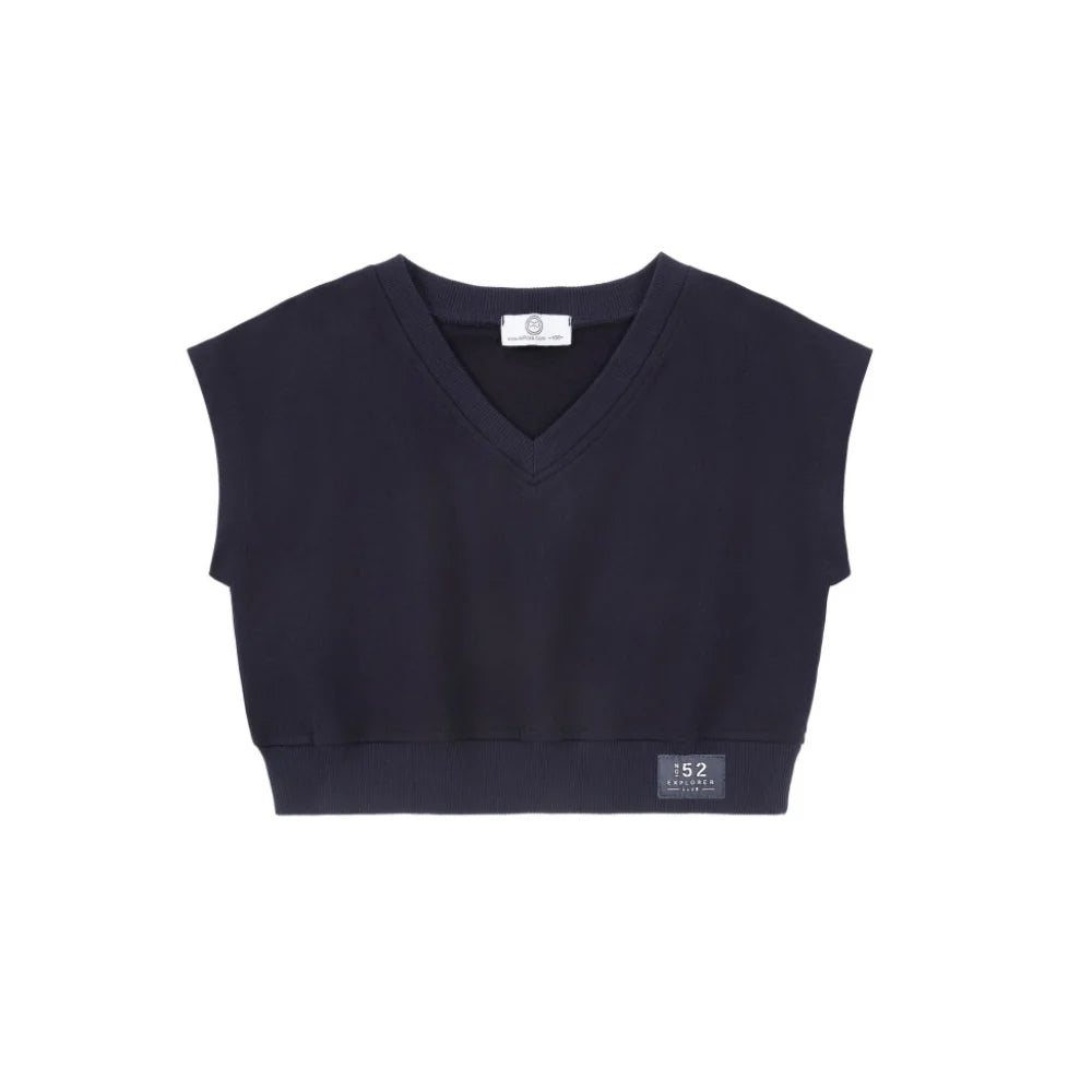 AP AW26 Navy Blue Corduroy Collection Kids Boy Girl Fashion Geometric Print Shirt Family Matching Clothing Dress Top Jumper