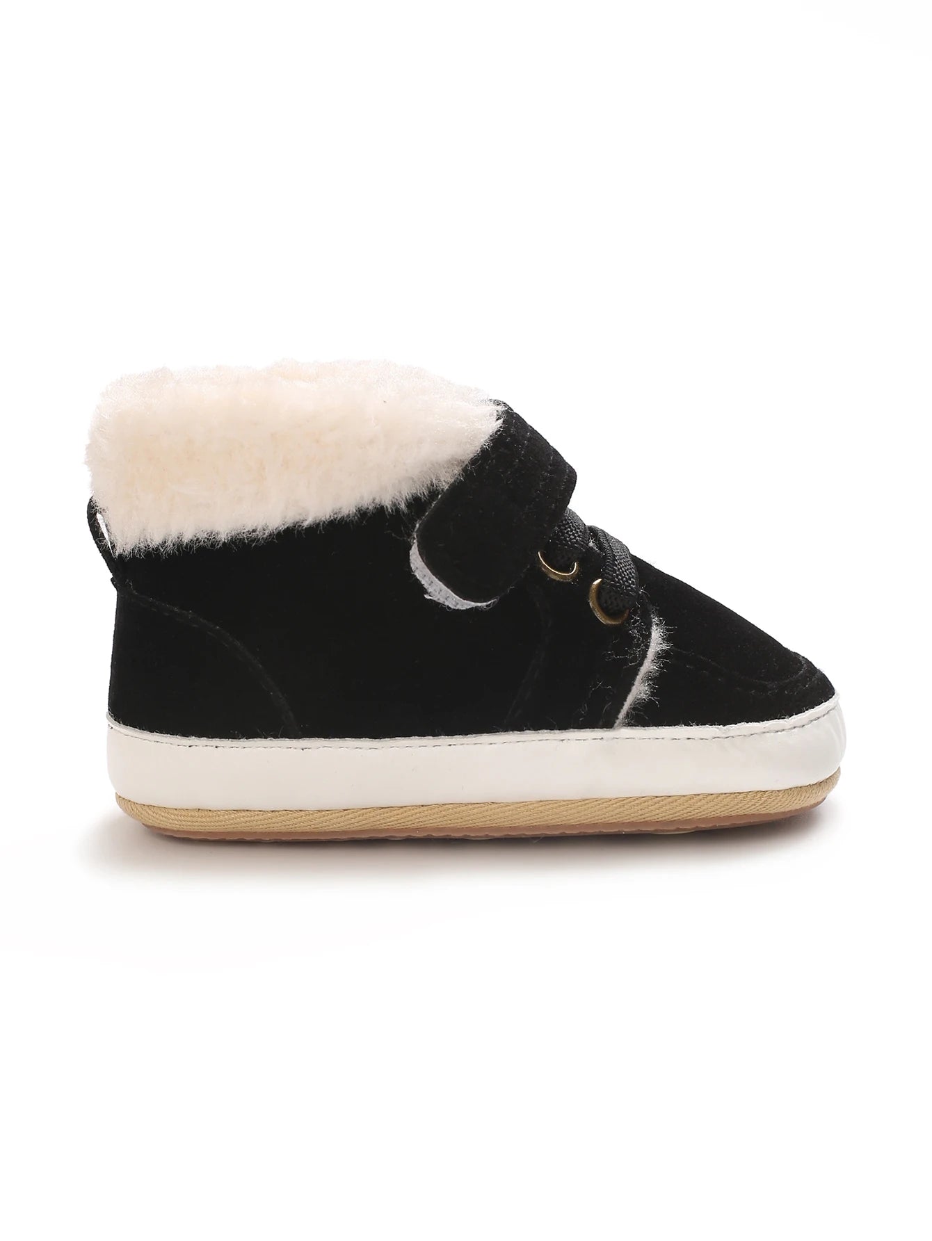Baby Winter Boots - Soft Cotton Snow Shoes for Toddlers | Warm First Walkers 0-24M | Solid Color Design"