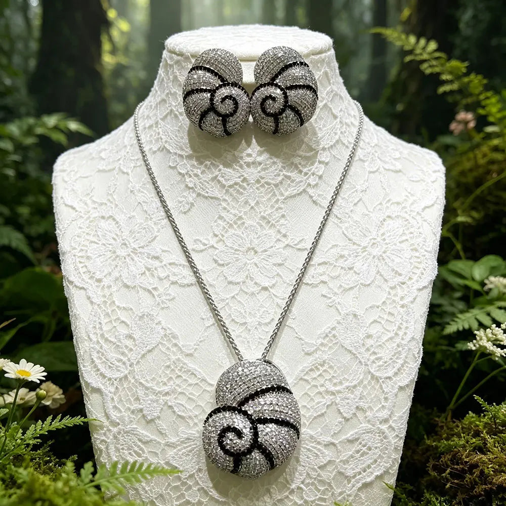 GODKI New Bowknot African Jewelry Sets for Women Wedding Luxury Naija Dubai Jewelry Set Cubic Zirconia Bridal Jewelry Sets