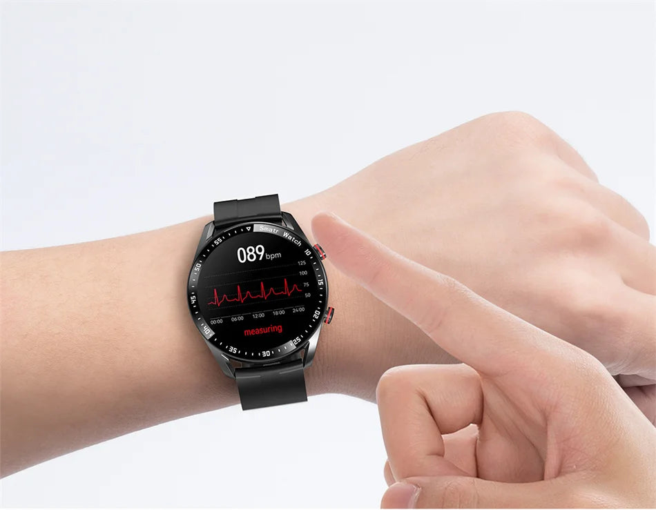 ECG+PPG Bluetooth Call Smart WatchMen Health Heart Rate Blood PressureFitness Sports Watches Man SportsWaterproof Smartwatch