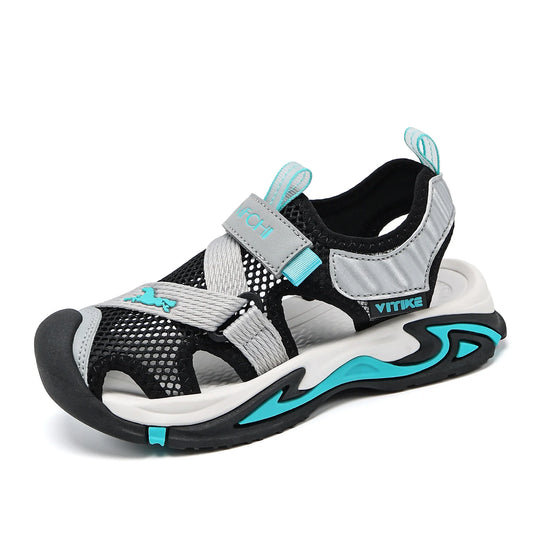 Kids Beach Sandals for Boys New Summer  Boy Shoes Closed Toe Safty Shoes Children Sandals