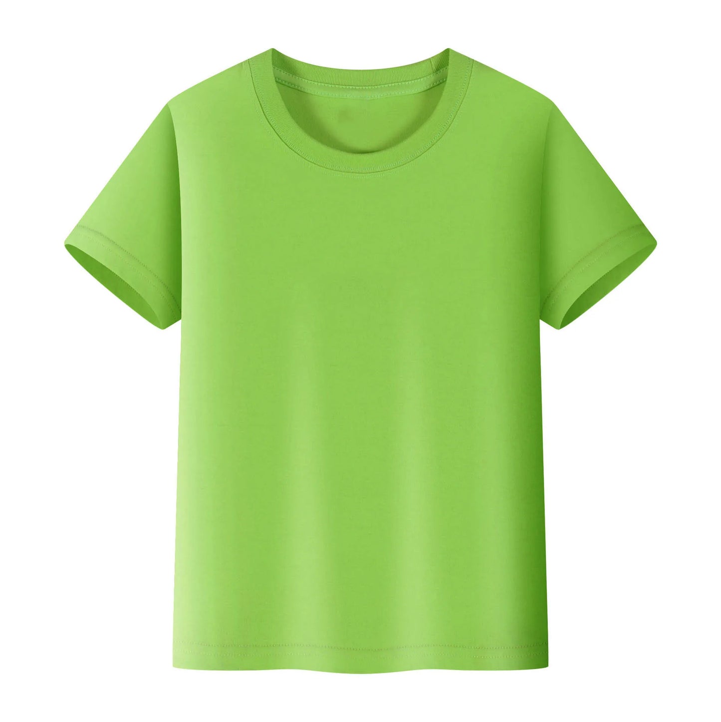 1 to 14 Years Boys Tshirt Plain Cotton Teenage Girls T Shirts Basic White Black Tees Korea Short Sleeve Summer Children Clothing