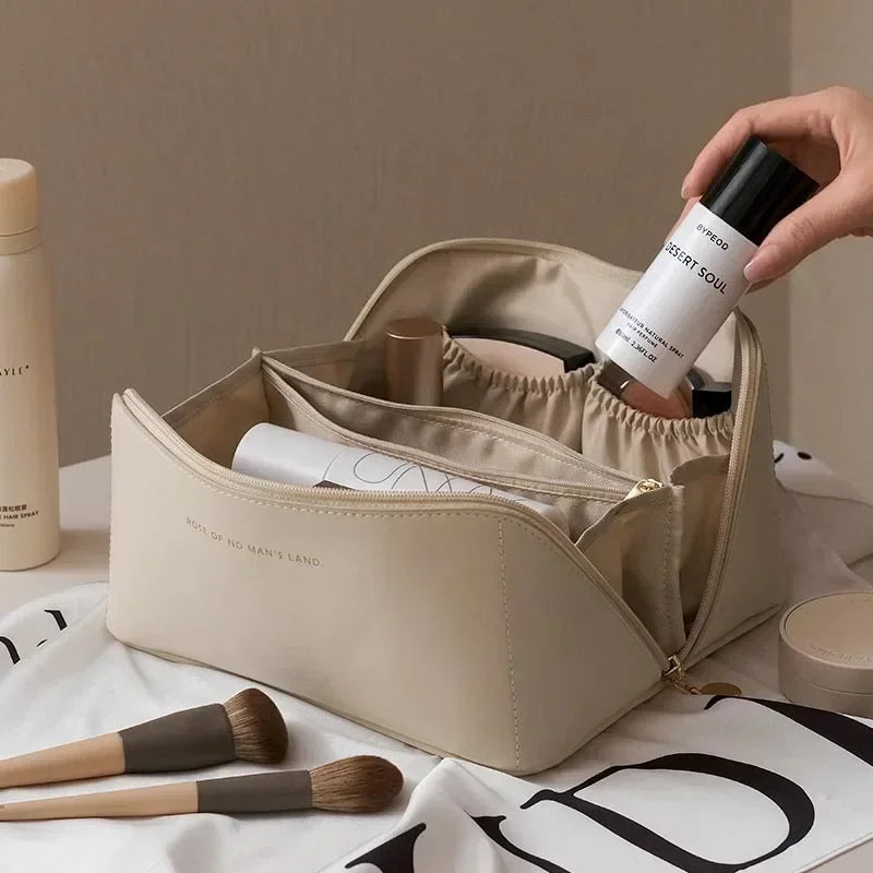Makeup Organizer Female Toiletry Kit Bag Make Up Storage Pouch Luxury Lady Box, Cosmetic Bag, Organizer Bag For Travel Zip