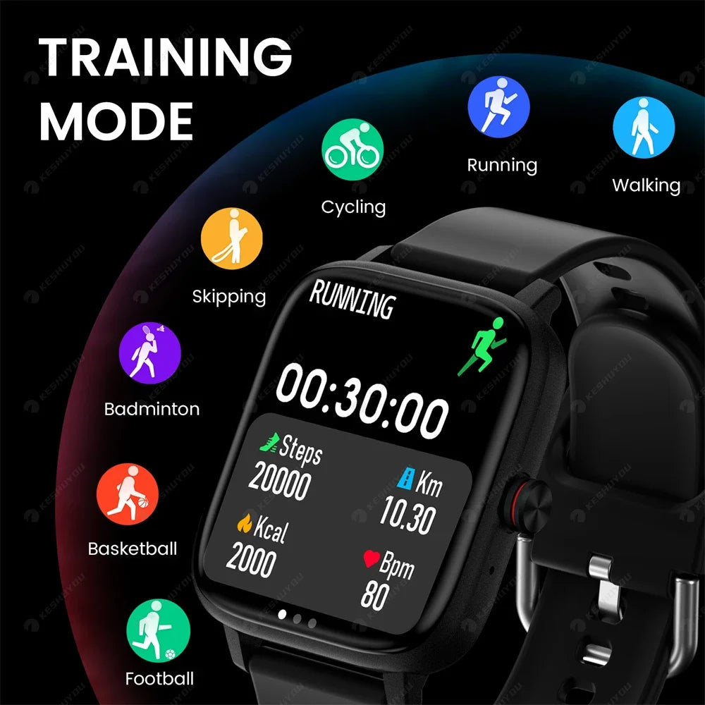 Xiaomi i13 Smart Watch Men Answer Call Full Touch Fitness Tracker Smartwatch Women Waterproof Weather For Android iOS Phone