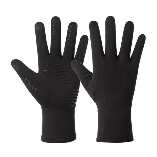 Football Gloves Boys Touchscreen Thermal Grip Outfield Bicycle Bike Field Sports Cycling Player Outdoor Sports Equipment 1 pair