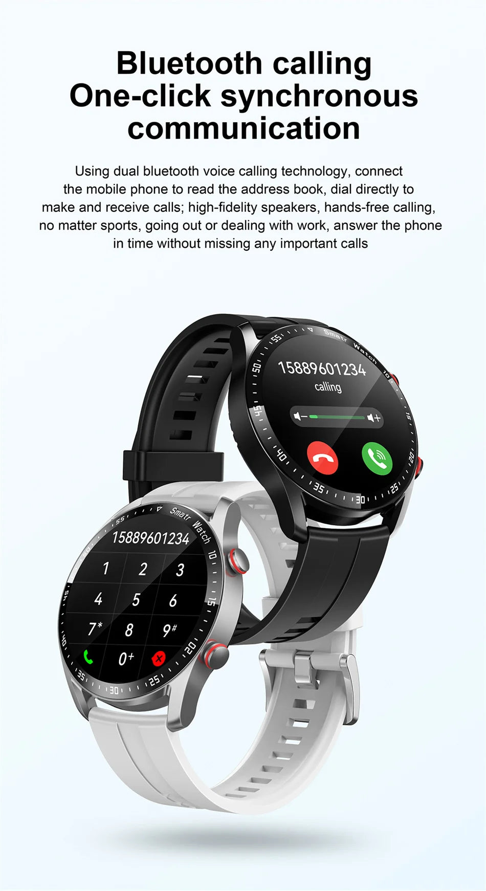 ECG+PPG Bluetooth Call Smart WatchMen Health Heart Rate Blood PressureFitness Sports Watches Man SportsWaterproof Smartwatch