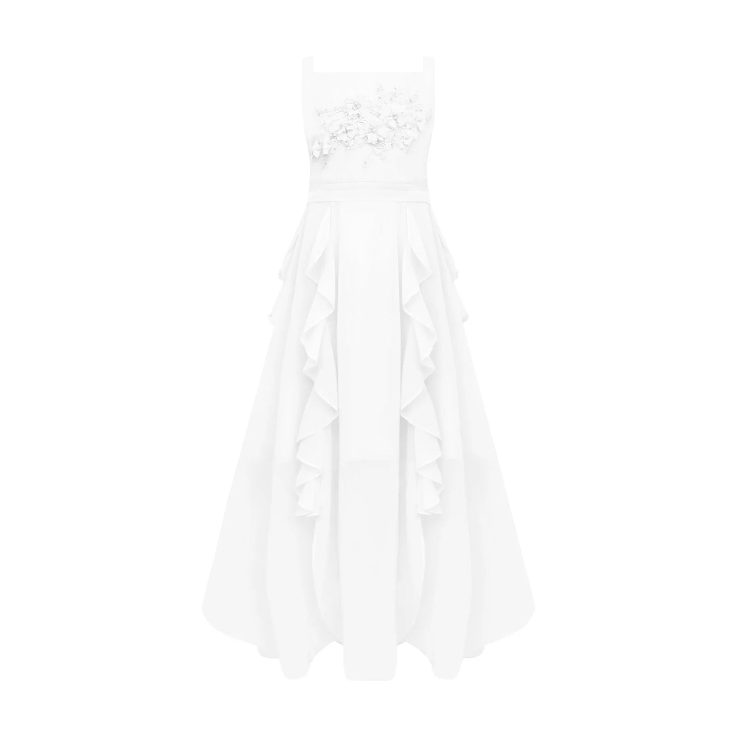 Girls Dresses Children Formal Wedding Party Pageant Gown for Special Occasions Graduation Ceremony Dress Flower Girl Clothes