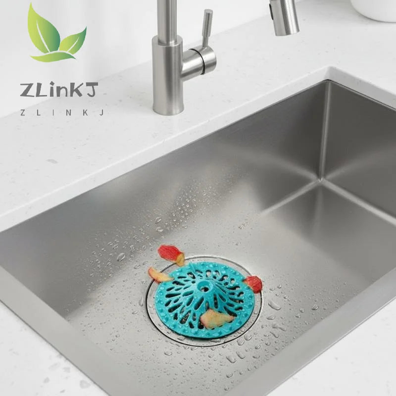 Hair Stopper Catcher Shower Drain Strainer Drainer Kitchen Sink Filter Bathtub Sewer Outfall Filter Cover Bathroom Accessories