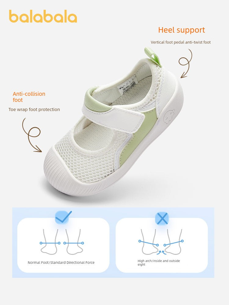 Balabala Kids Men's Mesh Breathable Toddler Shoes