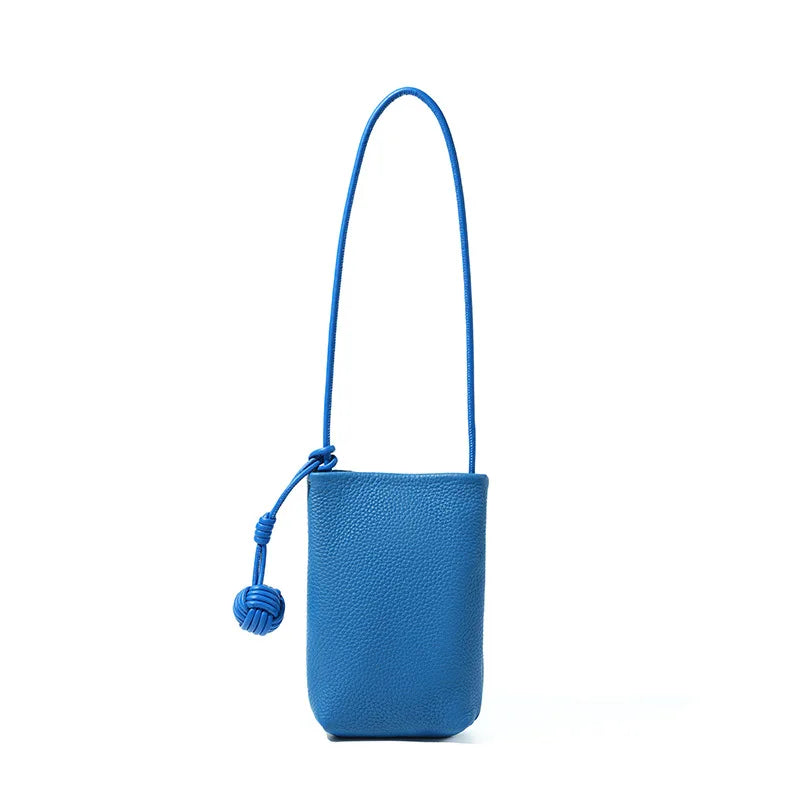 YANATARI mini Small Genuine Leather vintage Bag Crossbody Bag Luxury Hit Product Mobile Phone Shoulder Bag Women Mobile Bag