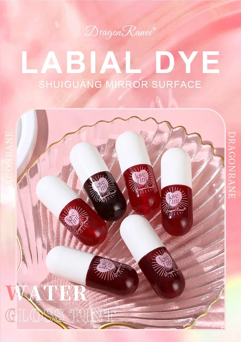 Mirror Jelly Lipgloss Moisturizing Lip Glaze Long Lasting Sexy Red Water Glossy Lip Stain Tint Makeup Nourishing Liquid Lipstick