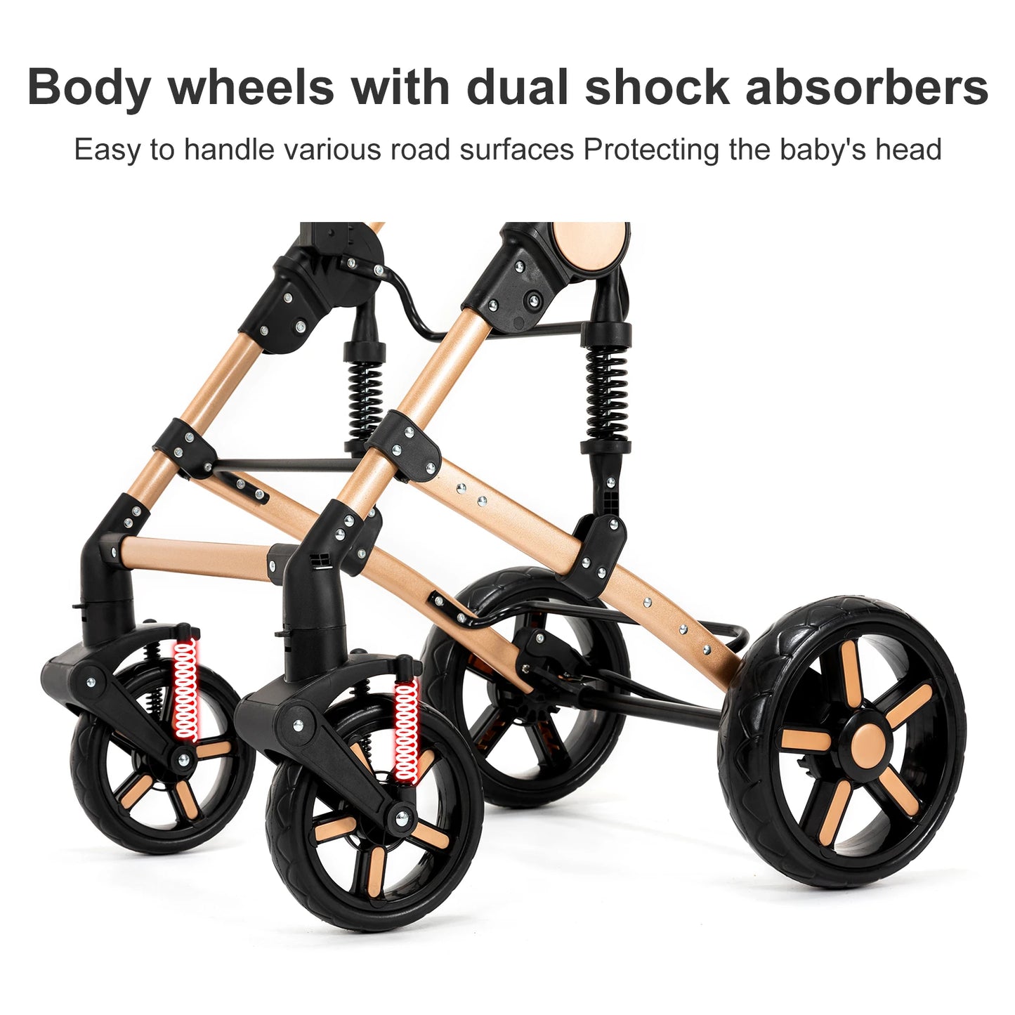 poussette bebe 3 en 1 Baby stroller baby newborn items Baby stroller for newborns Light str oller  for newborn baby Free Shippin