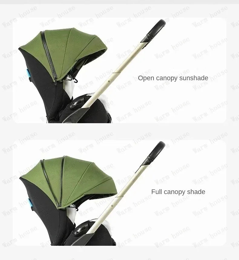 2025 NEW baby stroller 4in1 trolley car seat Multifunctional baby carriage luxury Foldable and portable strollers